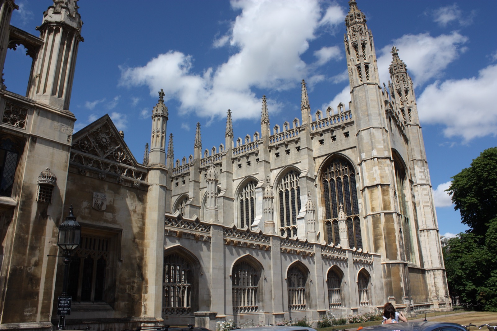 King's College Chapel from King's Parade, Cambridge