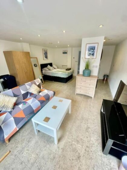 Cambridge City Centre Studio, Sleeps 3